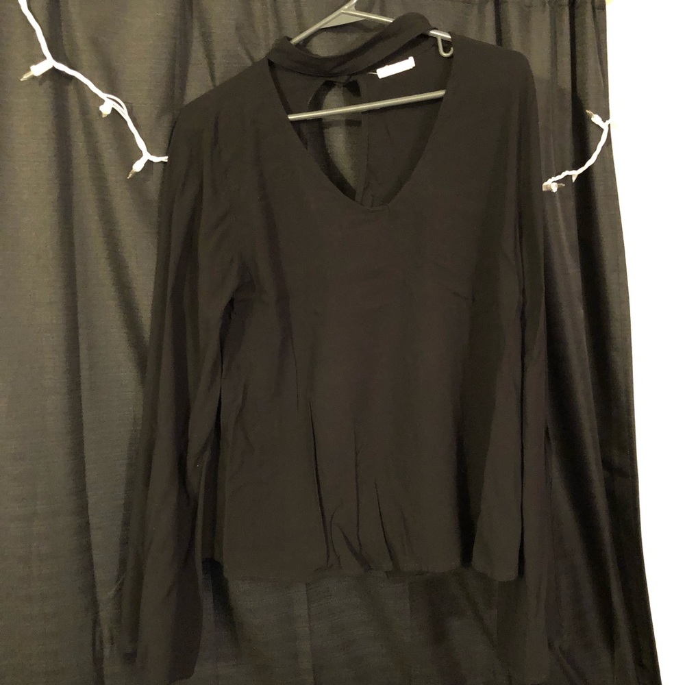 Black Choker Top